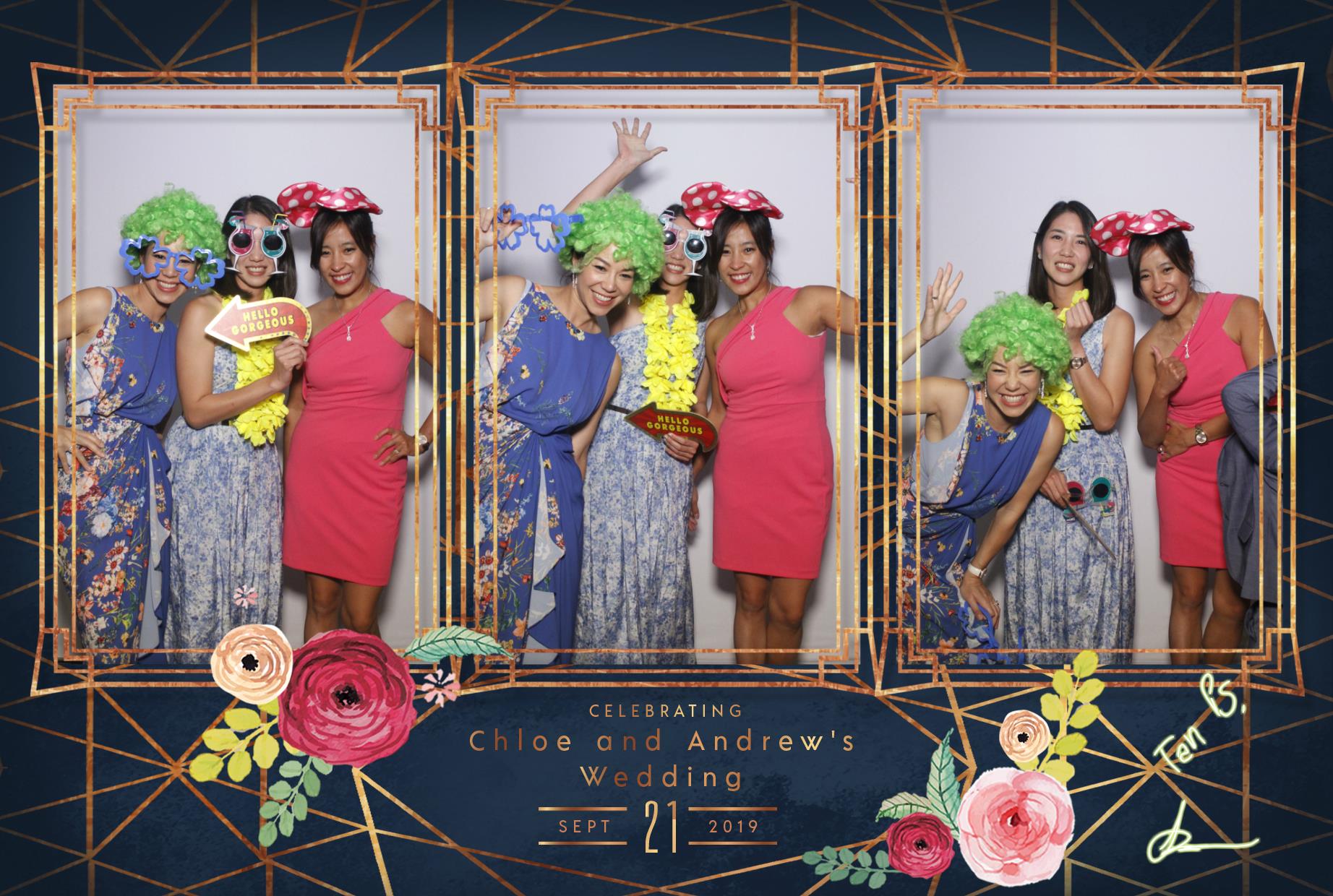 Chloe and Andrew's Wedding | View more photos from the event at gallery.myphotoboothexperience.co.uk/u/MyPhotoBoothExperienceLtd/Chloe-and-Andrews-Wedding